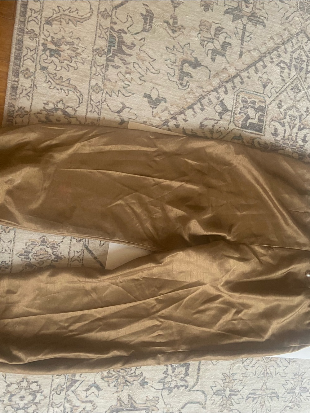 Relaxed Ankle-Cuff Pants in Tan - Picture 6 of 6
